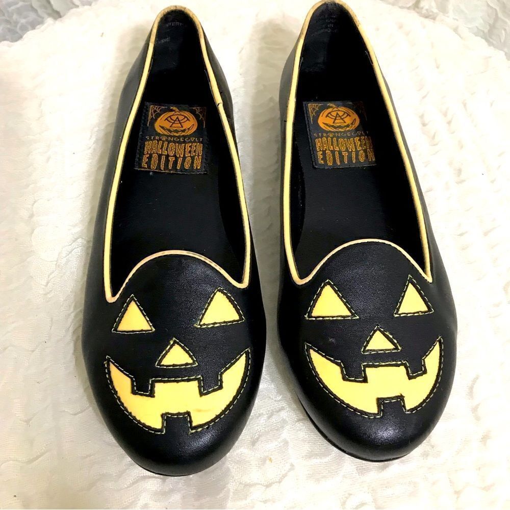 Strangecult Jack-O-Lantern Flats Size 6M